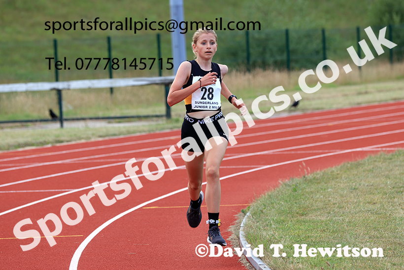 The 2025 Sunderland Junior 2 mile, Silksworth, Sunderland. Photo: David T. Hewitson/Sports for All Pics